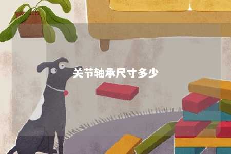 关节轴承尺寸多少 